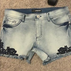 jean shorts